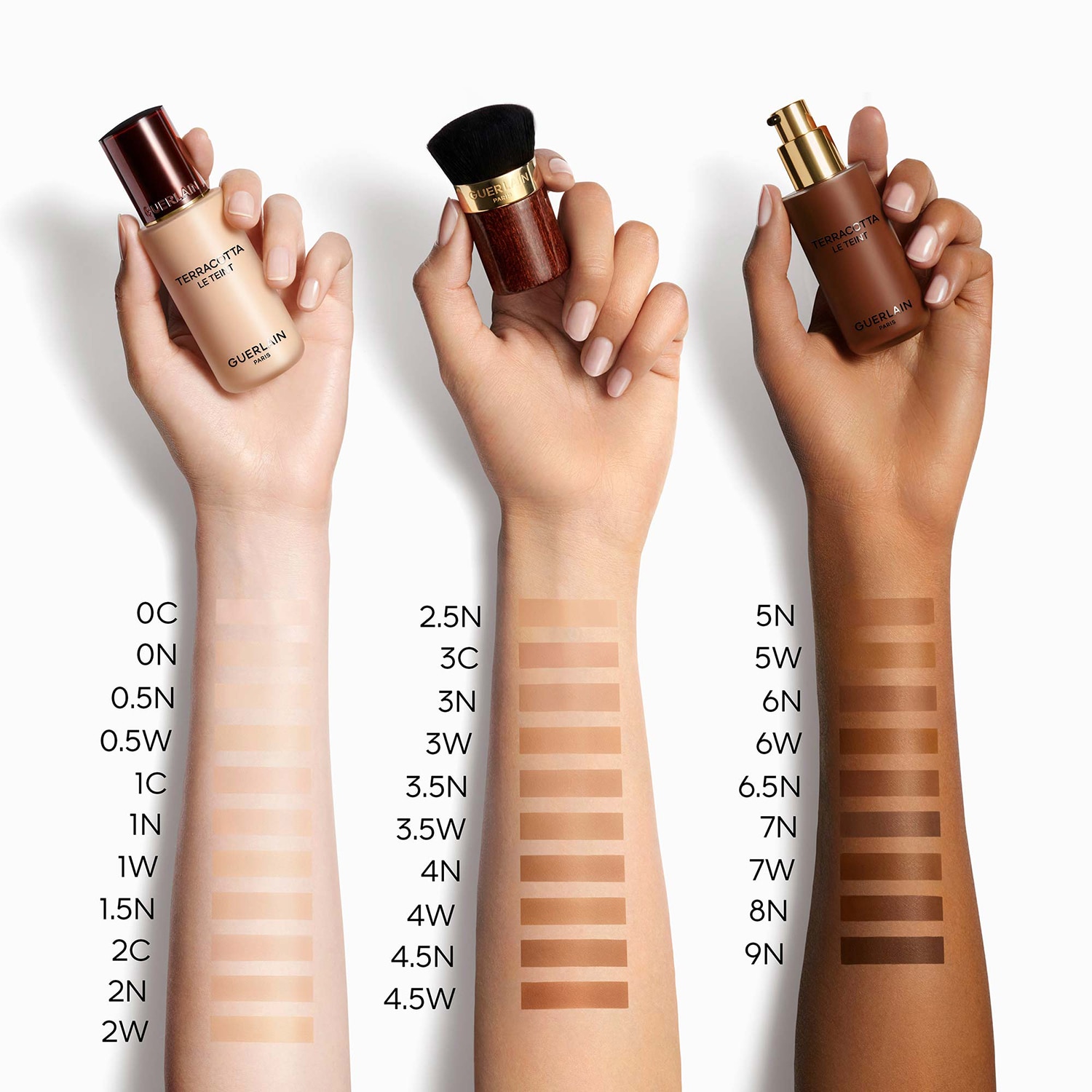 GUERLAIN TERRACOTTA LE TEINT フルイド 1N Terracotta Le Teint Podkład W Płynie Glow Natural 24H Z
