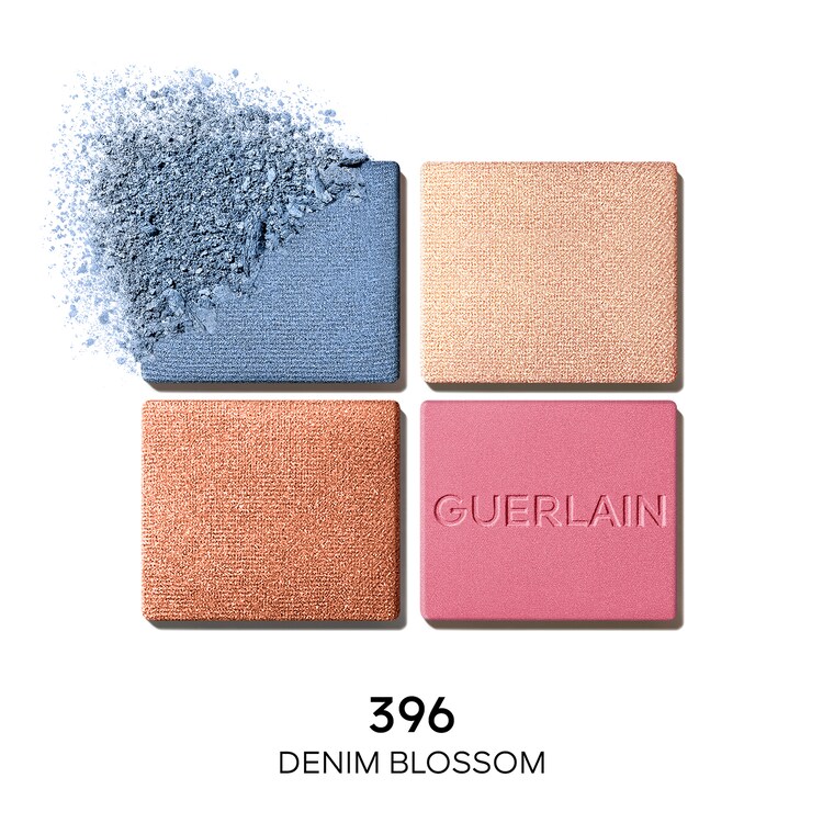 Ombres G Denim Blossom Ombres à paupières 4 couleurs - Édition Limitée