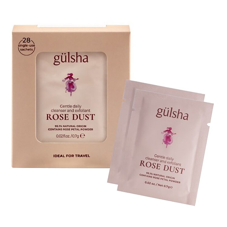 Gülsha Arındırıcı Gül Tozu Saşe Kutusu - Temizleyici/ Exfoliant