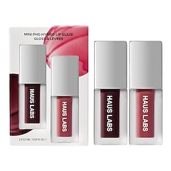 Mini PhD Hybrid Lip Glaze Duo Set - Sada třpytivých lesků na rty, HAUS LABS BY LADY GAGA