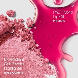 Mini Lip Oil + Highlighter Duo - Set di make-up labbra e guance