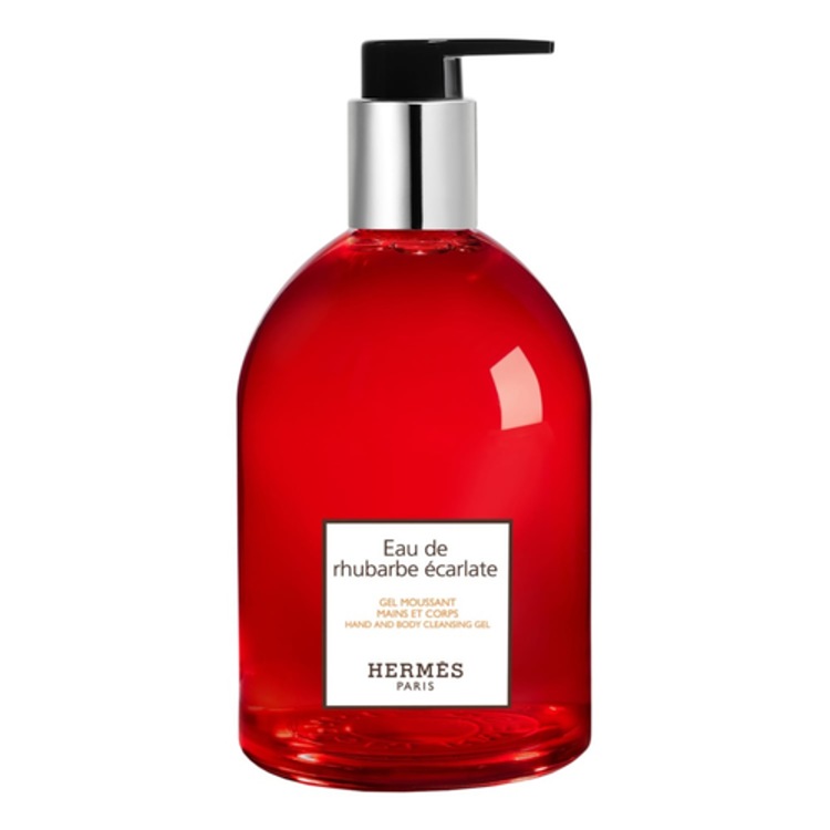 Eau de rhubarbe écarlate Gel mouss mains et corps Flac 300ml
