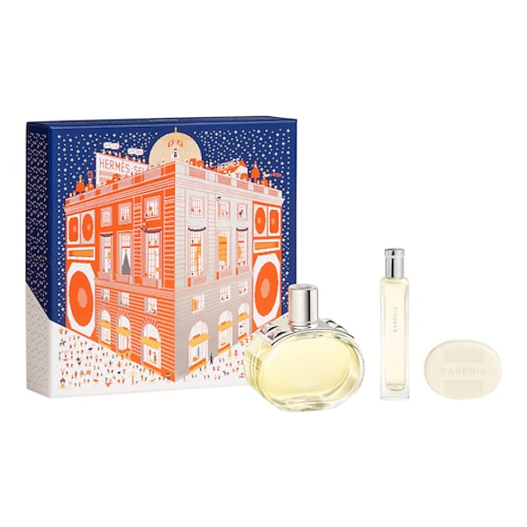 Hermes Barénia  - Zestaw Świąteczny Woda Perfumowana i Miniatura i Mydło, HERMÈS