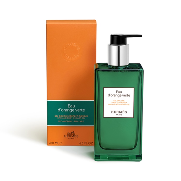 Eau d'orange verte Gel douche corps et cheveux 200ml rech