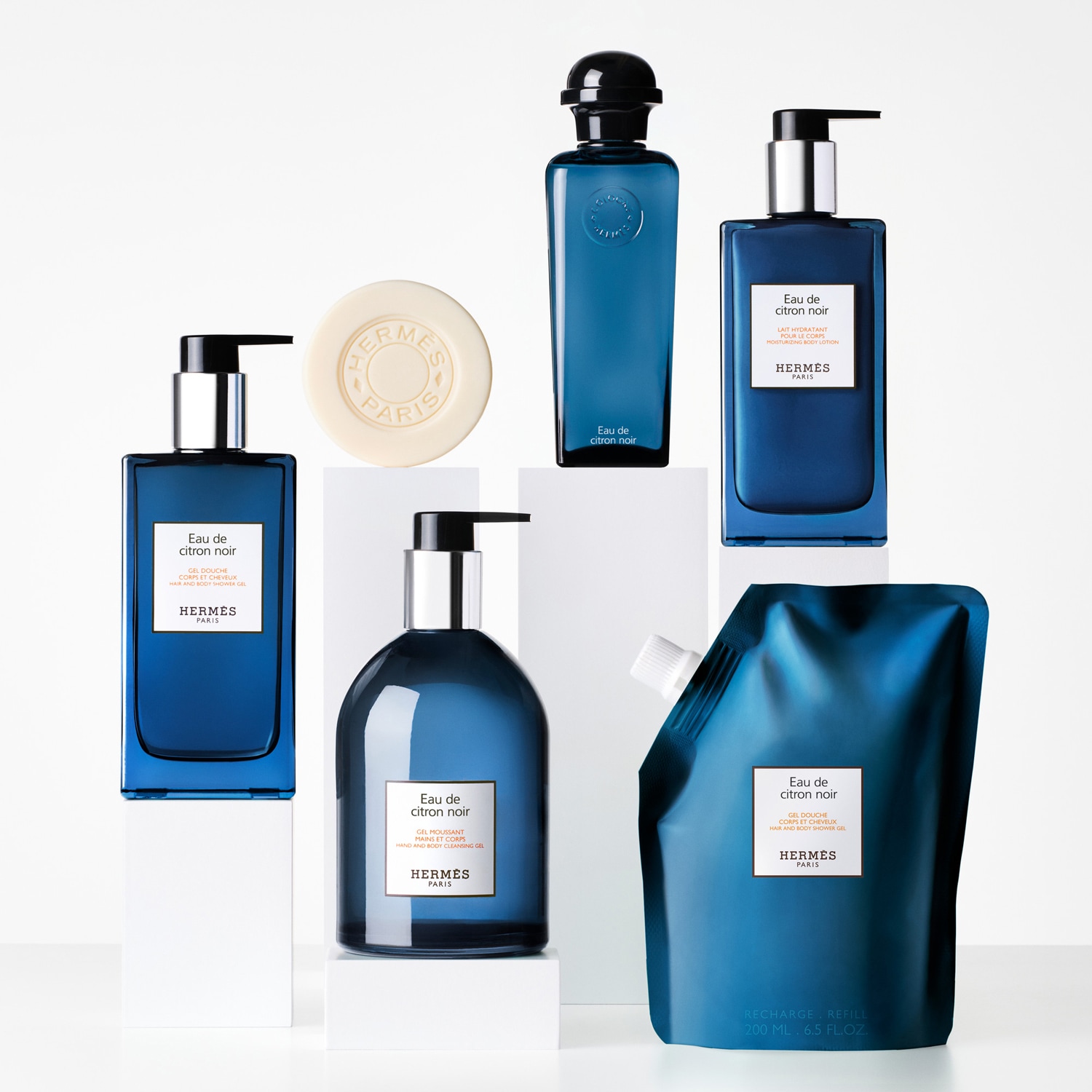 Eau de citron noir - El ve vücut için temizleme jeli | HERMÈS