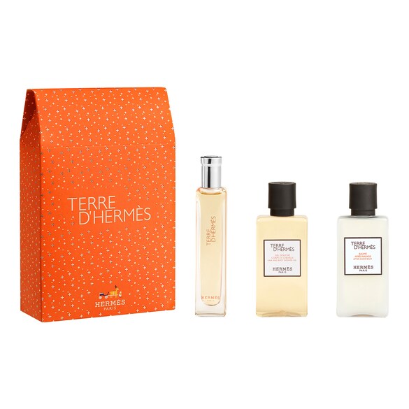 Hermès - Terre D'hermès - Cofanetto Eau De Toilette, Gel Doccia E Dopobarba - terre D'hermes Set 15ml+sg40ml+asb40ml - Donna
