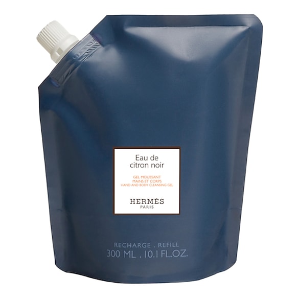 Eau de citron noir - Pieniący się żel do mycia rąk i ciała, HERMÈS
