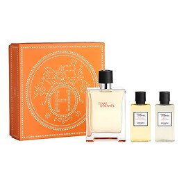 Terre d'Hermès - Coffret Eau de Toilette et Gel Douche et Baume Après Rasage