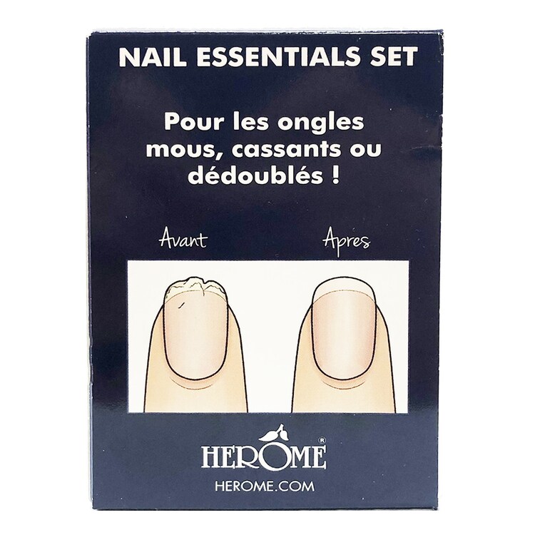 Set essentiel pour ongles mous - Coffret soin des ongles