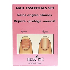 Set essentiel pour ongles stries et ternes - Coffret soin des ongles, HEROME
