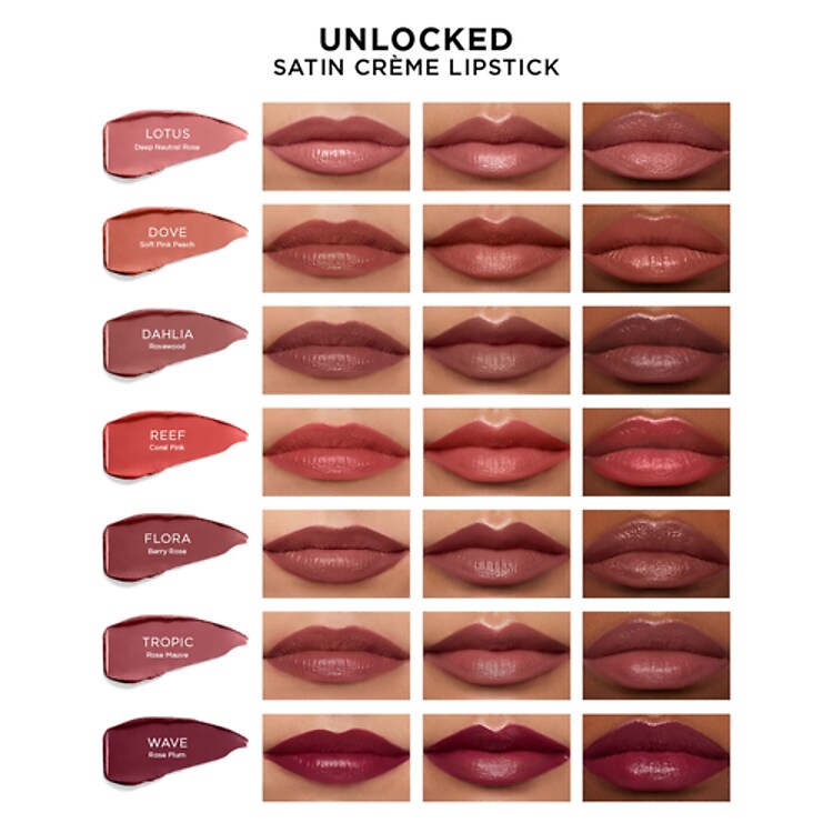 Unlocked™ Satin Crème -  Rouge à lèvres