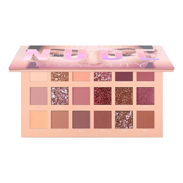 New Nude Palette - Paleta farduri de ochi, Huda Beauty