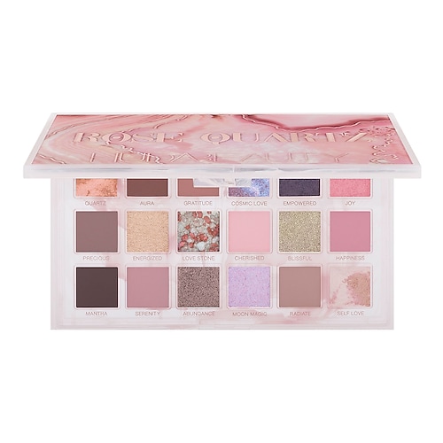 Huda Beauty - Rose Quartz Eyeshadow Palette - Lidschattenpalette - -rose Quartz Eyeshadow Palette