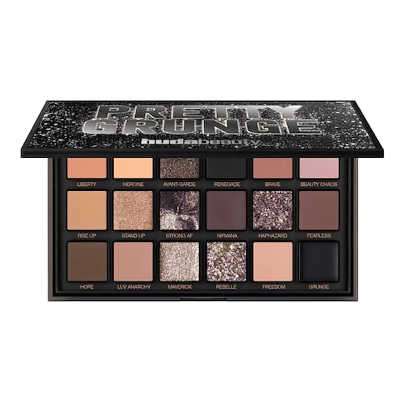 Pretty Grunge - Paleta de 18 sombras de ojos, Huda Beauty