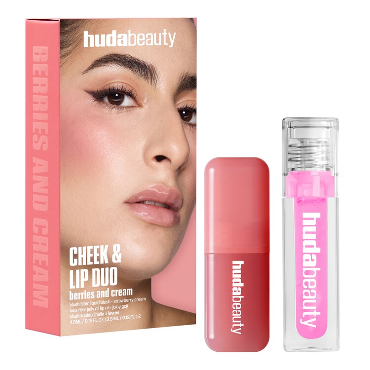 Cheek & Lip Duo Berries and Cream - Zestaw do makijażu