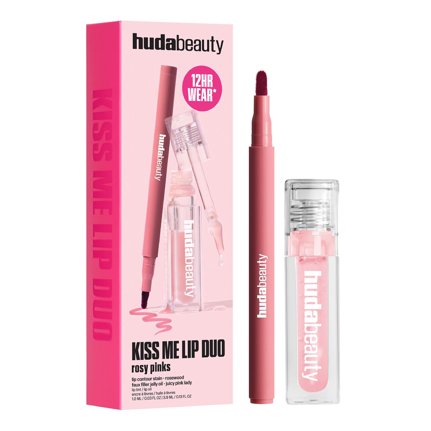 Kiss Me Lip Duo - Set pentru buze | Huda Beauty ≡ SEPHORA