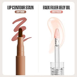 Makeout Sesh Lip Duo Peachy Nudes - Set per labbra