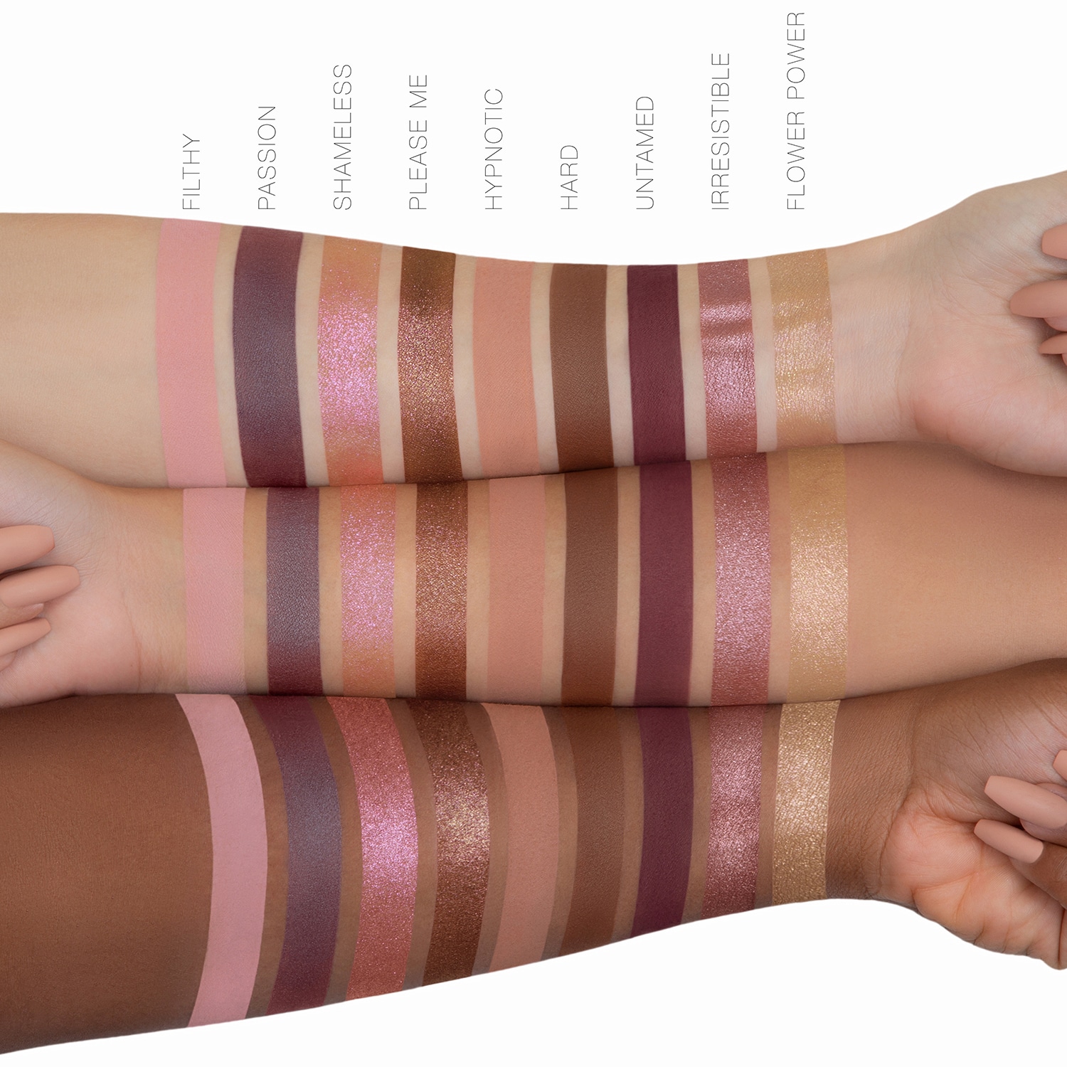 フダビューティー　Huda Beauty Naughty ノーティー　パレット Paletka do cieni - Naughty Nude Eyeshadow Palette i HUDA