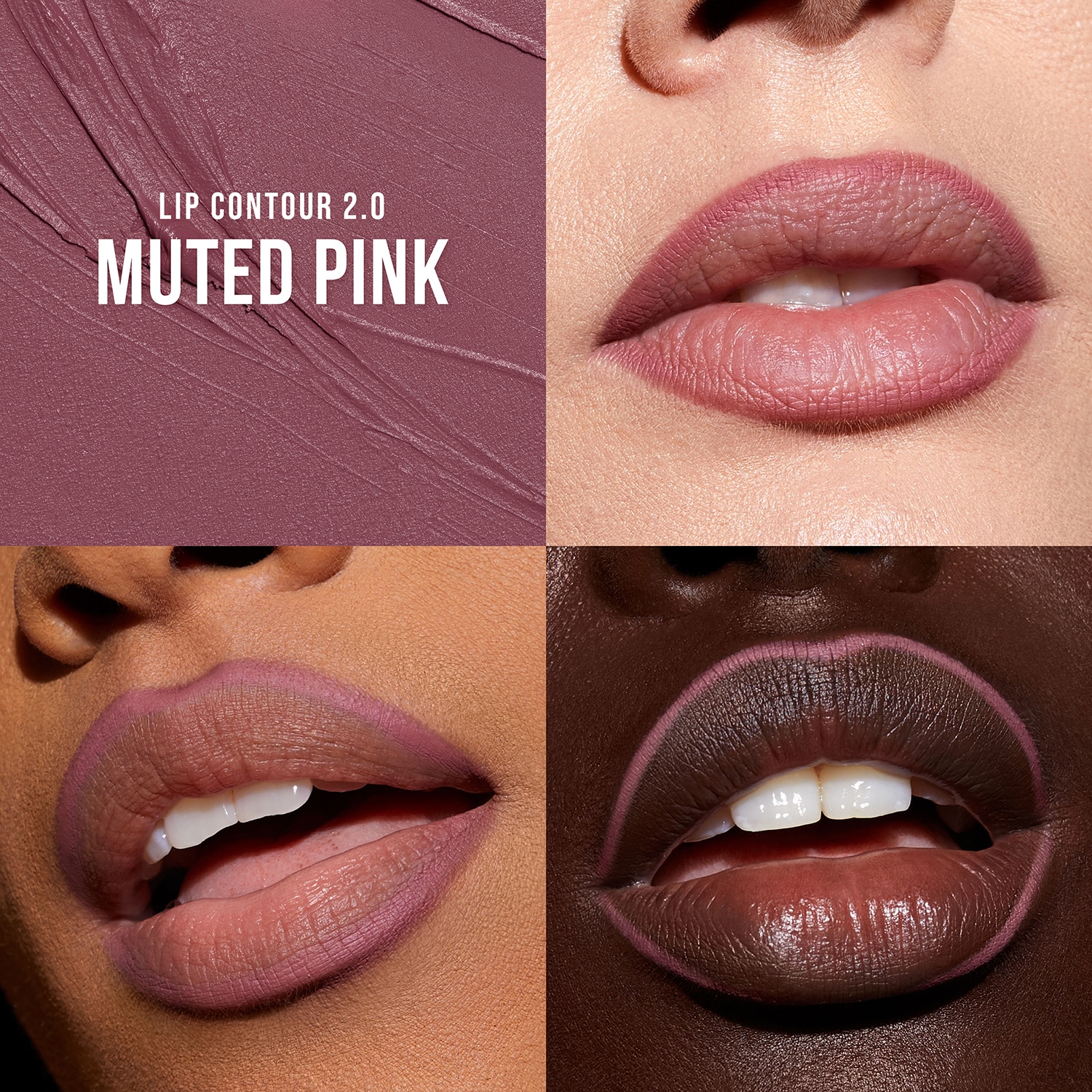 Lip Contour Mini Duo - Blushed Pinks - Dudak kalemleri ❘ HUDA