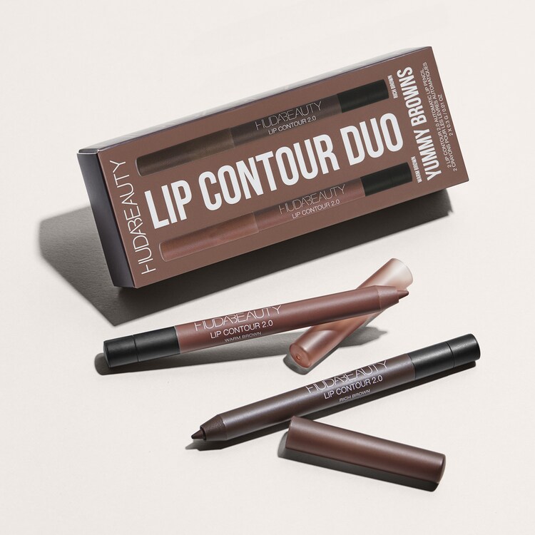 Lip Contour Mini Duo - Yummy Browns - Dudak kalemleri