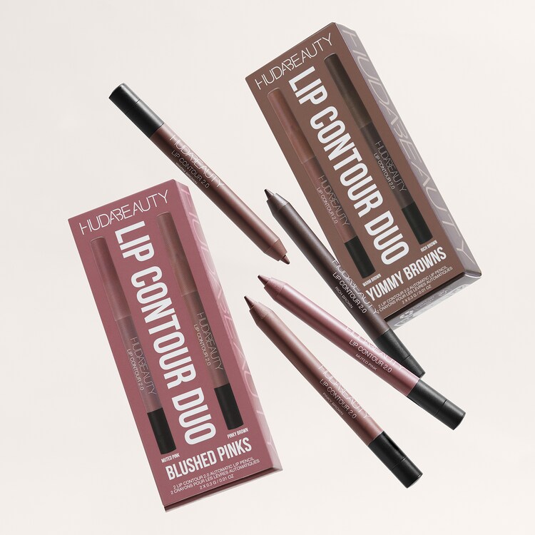 Lip Contour Mini Duo - Yummy Browns - Dudak kalemleri