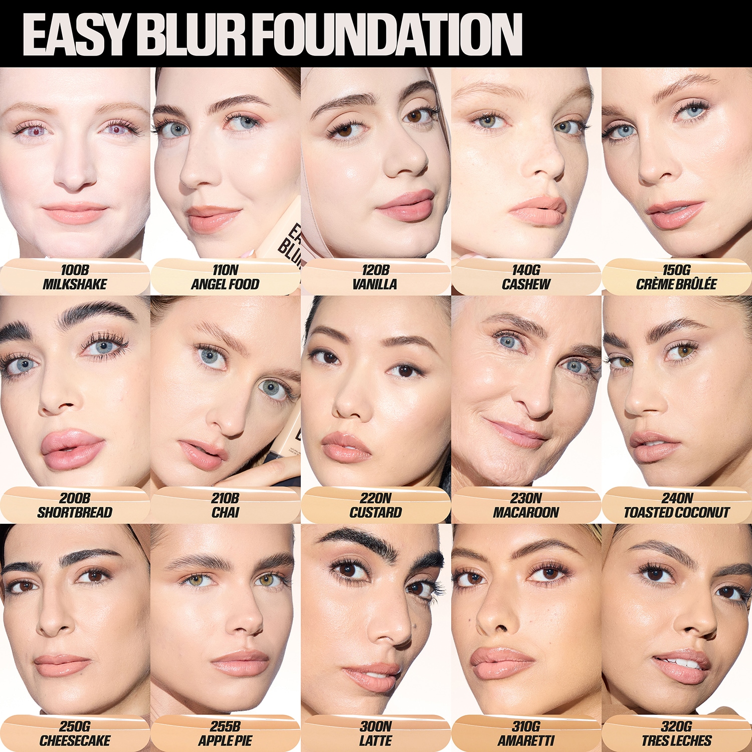 Easy Blur Natural Airbrush Foundation - Podkład i HUDA
