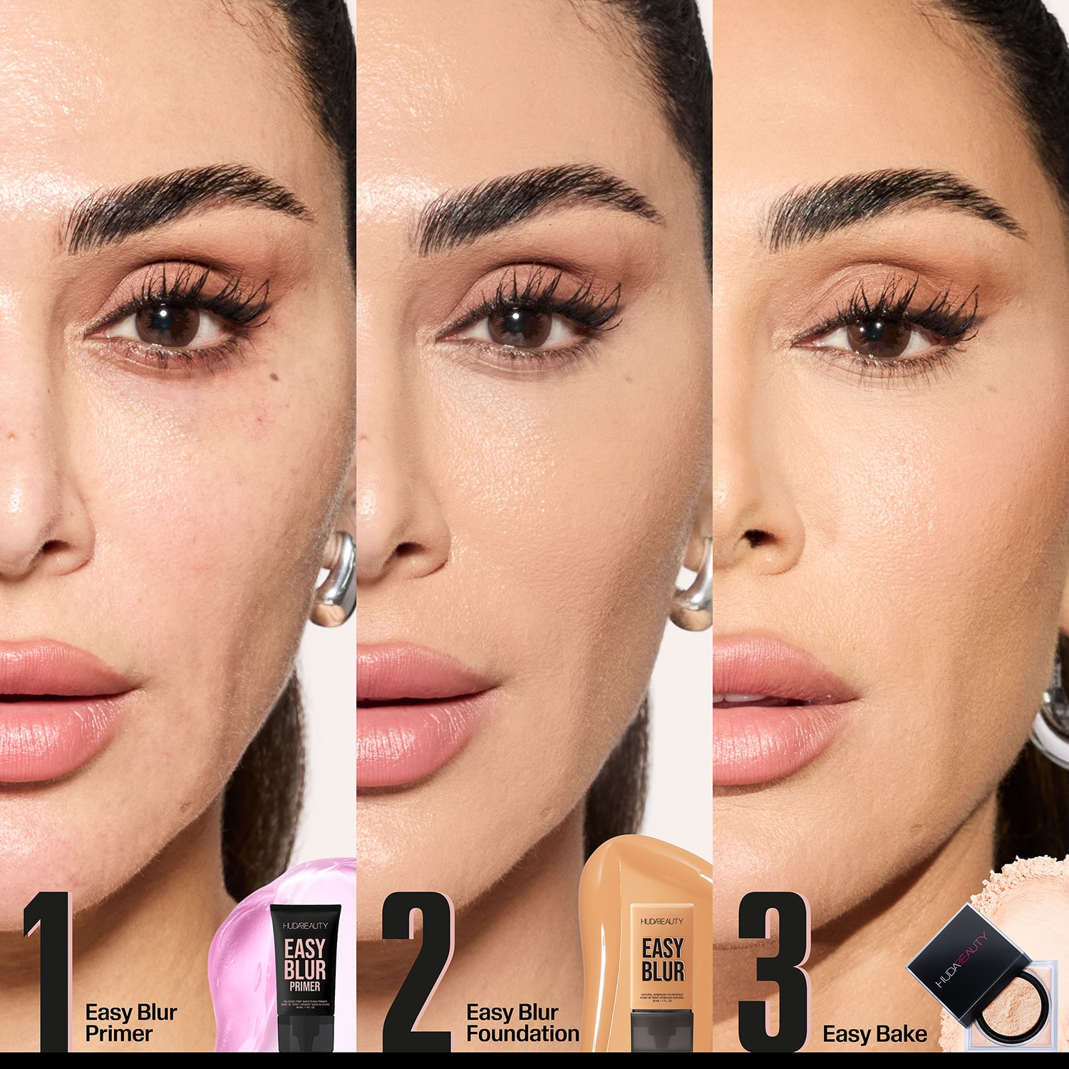Easy Blur Natural Airbrush Foundation - Podkład i HUDA