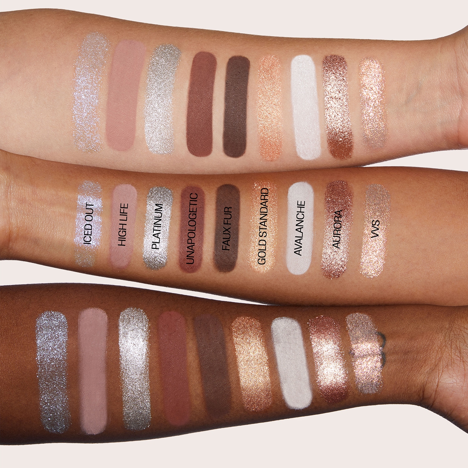 Icy Nude Eyeshadow Palette - Paleta de farduri de pleoape | Huda