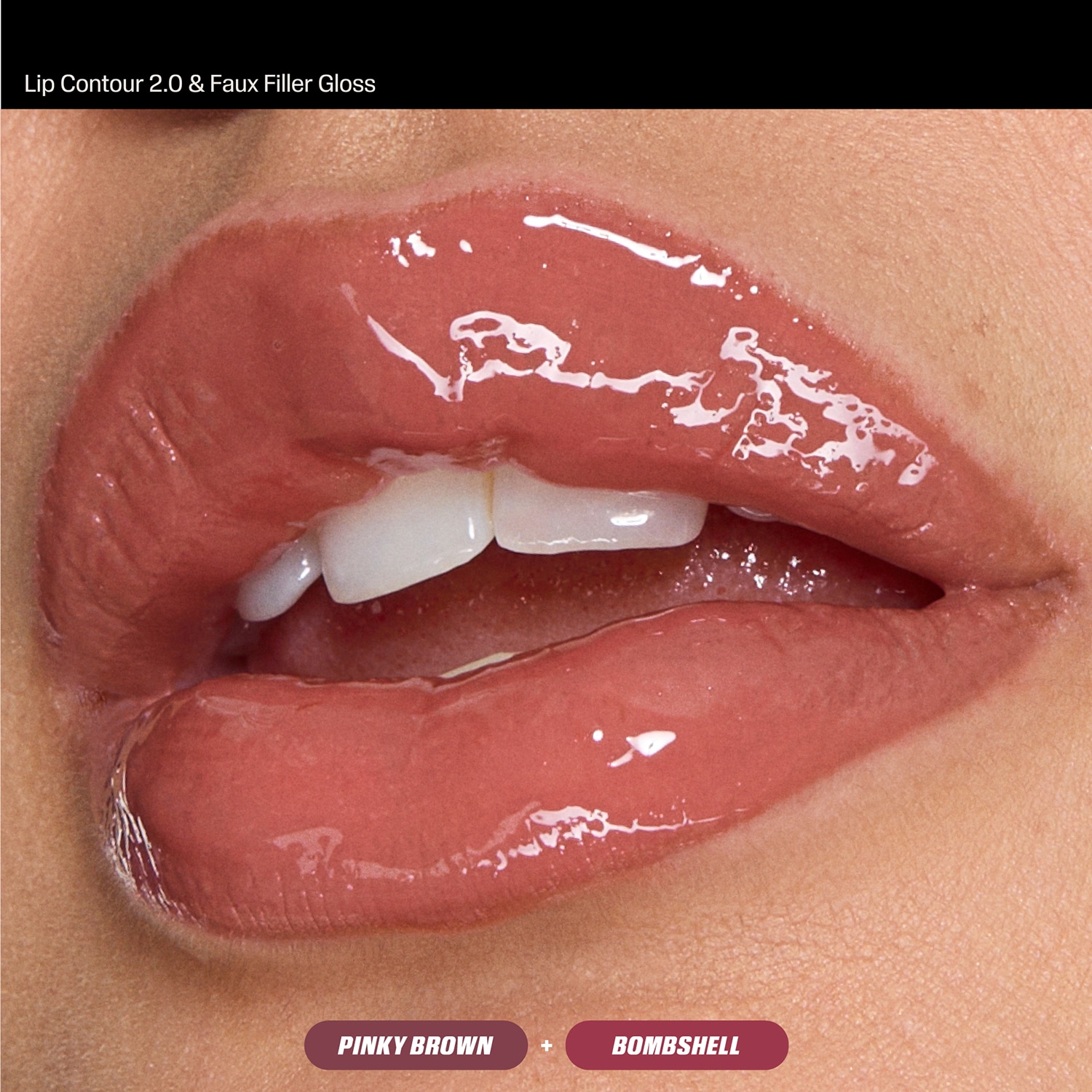 Juicy Bombshell Lip Duo Kit - Sminkset för läppar ❘ HUDA