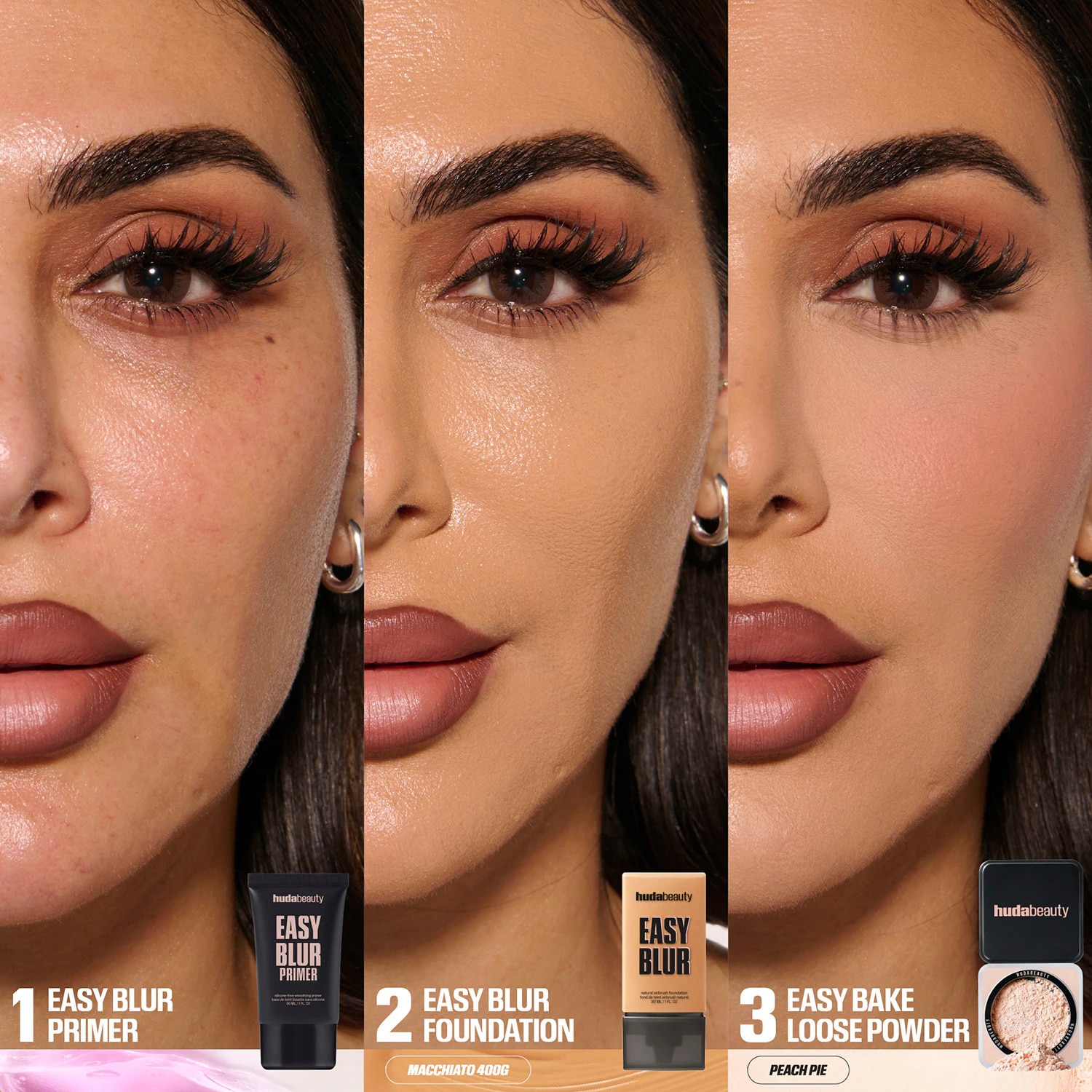 chietimothy　HUDA BEAUTY pound cake HUDA BEAUTY Puder sypki - Easy Bake & Setting Powder (Pound