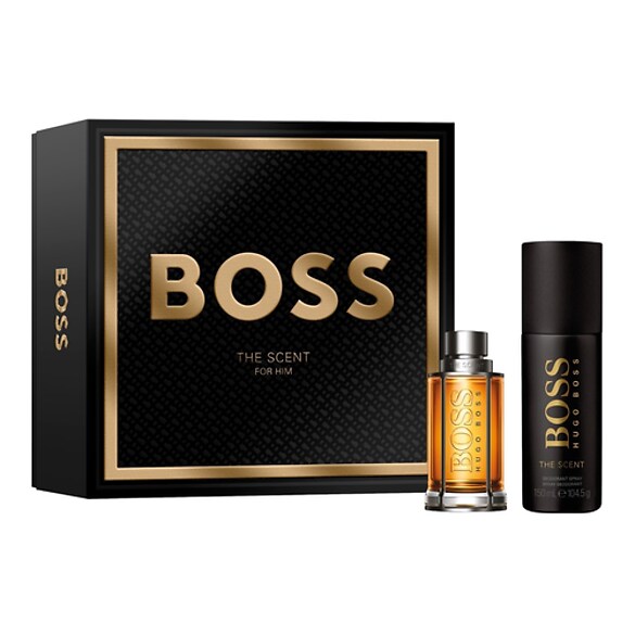 Boss the Scent - Zestaw Świąteczny Woda Toaletowa i Dezodorant dla Niego, HUGO BOSS