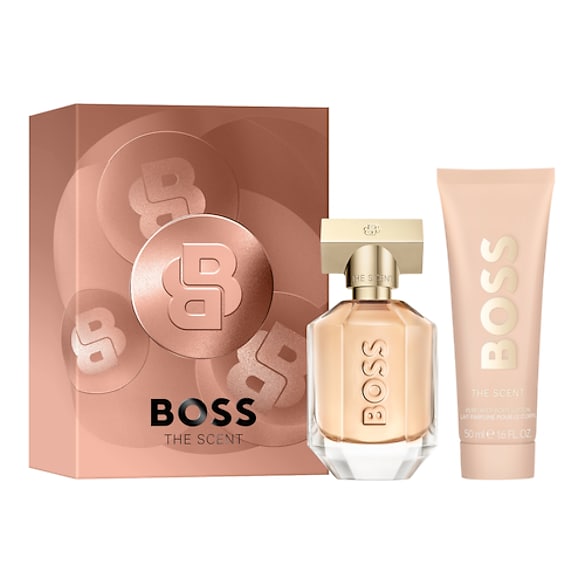 Boss The Scent For Her - Zestaw Świąteczny Woda Perfumowana+Balsam do Ciała, HUGO BOSS