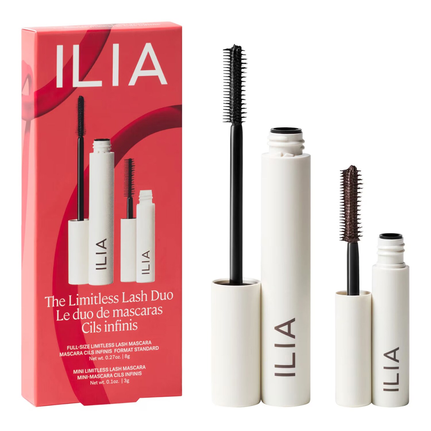 ILIA - Le duo de mascaras - Dárková sada řasenek