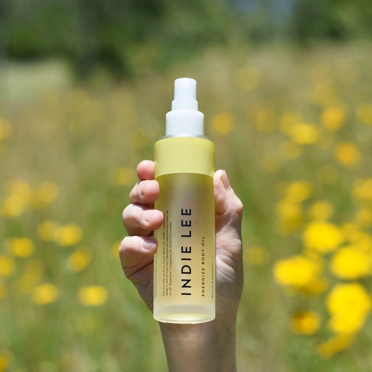 Huile énergisante pour le corps
