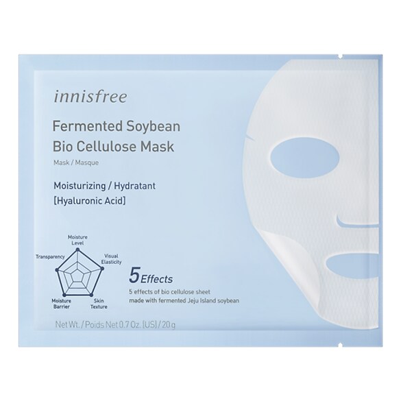 Fermented Soybean Bio Cellulose - Masca de fata pentru hidratare, Innisfree