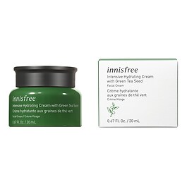Intensive hydrating cream - Mini crema hidratanta cu samburi de ceai verde