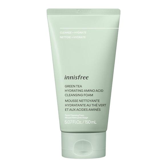 Green Tea Hydrating Amino Acid Cleansing Foam, Innisfree