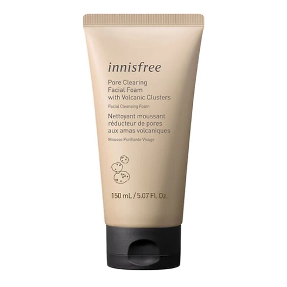 Pore Clearing Facial Foam with Volcanic Clusters, Innisfree