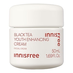 Creme für Jugendlichkeit mit schwarzem Tee - Straffende und glättende Creme, INNISFREE