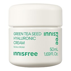 Crème Hydratante à l'Acide Hyaluronique et au Thé Vert - Crème Hydratante