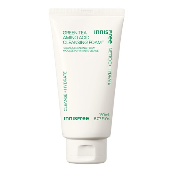 Gesichtsreinigungsschaum mit Grüntee und Aminosäuren Gesichtsreiniger, INNISFREE