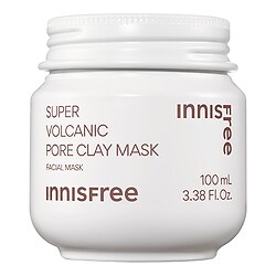Masque à l'argile aux Roches Volcaniques et aux AHA - Masque Réducteur de Pores