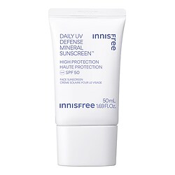 Crème Solaire Quotidienne Minérale Pour Le Visage - Protection solaire UVA / UVB
