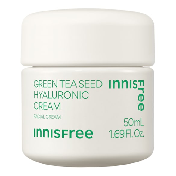 Cr&egrave;me Acide Hyaluronique au Th&eacute; Vert - Crema Idratante, INNISFREE