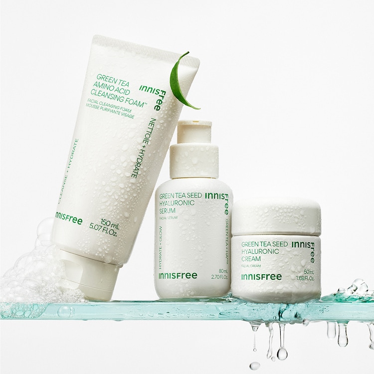 Crema Hidratante con Ácido Hialurónico y Té Verde - Crema Hidratante