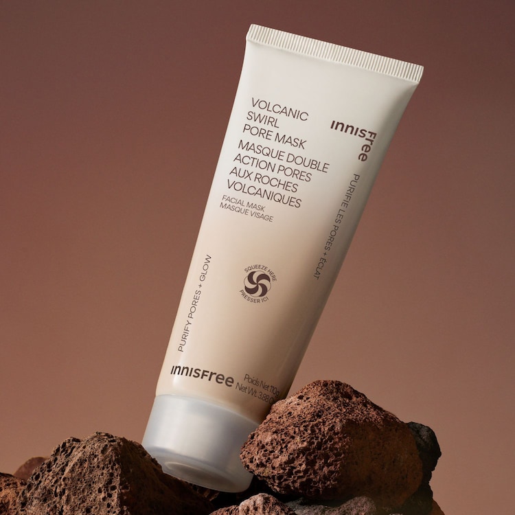 Masque Double Action Pores Aux Roches Volcaniques -  Masque Réducteur de Pores