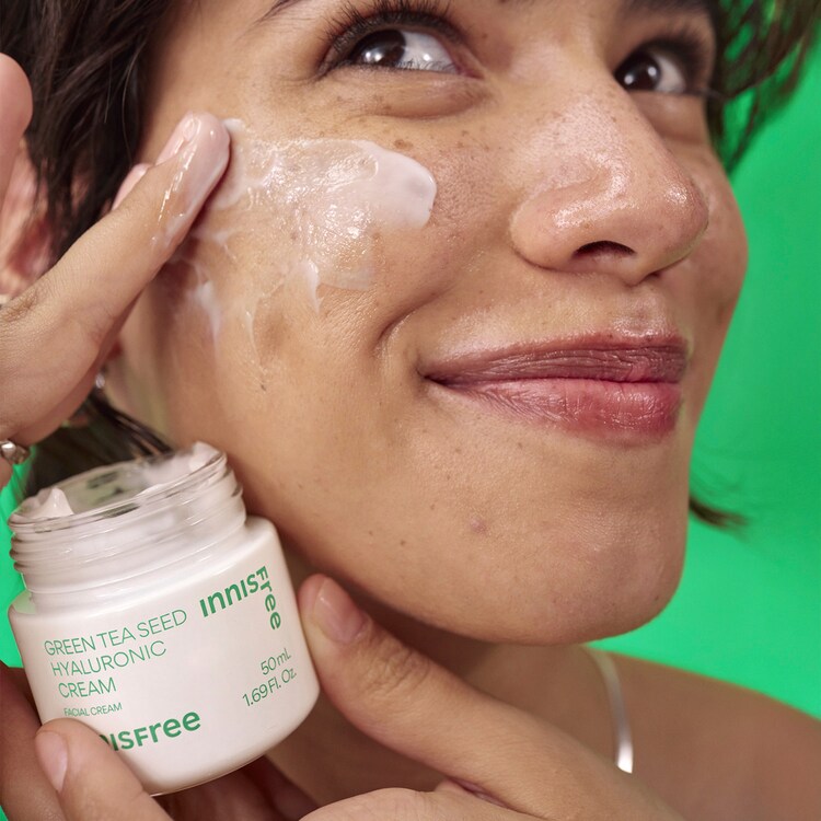 Crème Acide Hyaluronique au Thé Vert - Crème Hydratante