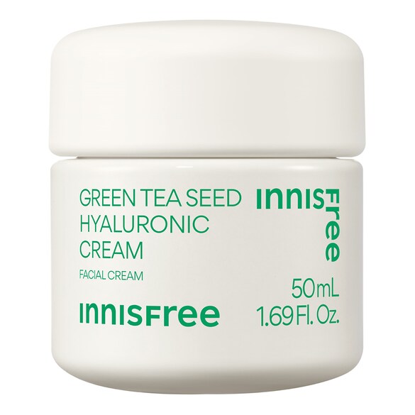 Innisfree - Crème Acide Hyaluronique Au Thé Vert - Crema Idratante - green Tea Seed Hya Cream 50 Ml - Donna