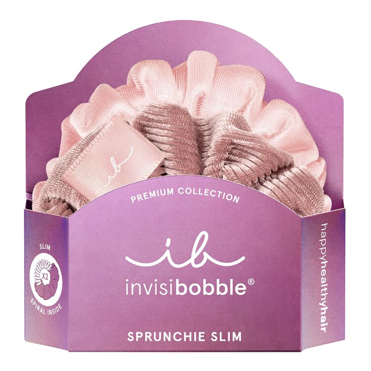 Sprunchie Slim Premium - Duo de elásticos para o cabelo