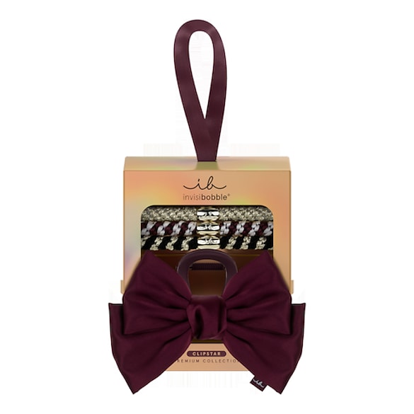 Bowtiful Holidays Premium Set - Coffret de acessórios para o cabelo, Invisibobble